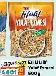 ETİ LİFALİF YULAF EZMESİ ETİ LİFALİF YULAF EZMESİ